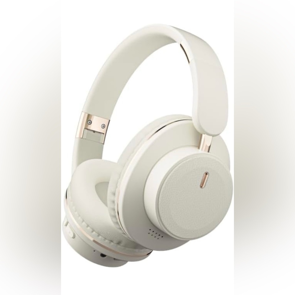 White Over-Ear Headphones with Wireless XBASS Technology